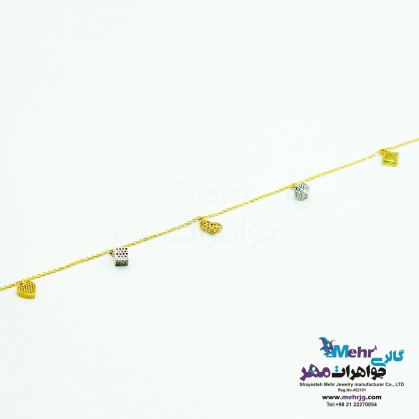 Gold Anklet - Lace Design-MA0085